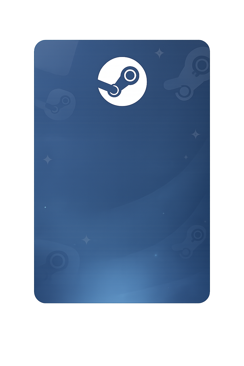 Steam order card